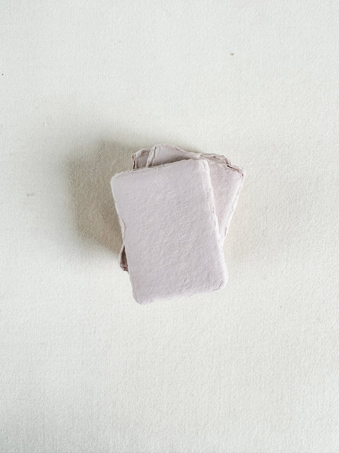 Card in carta cotone artigianale 60*90mm da 250gsm - Nude