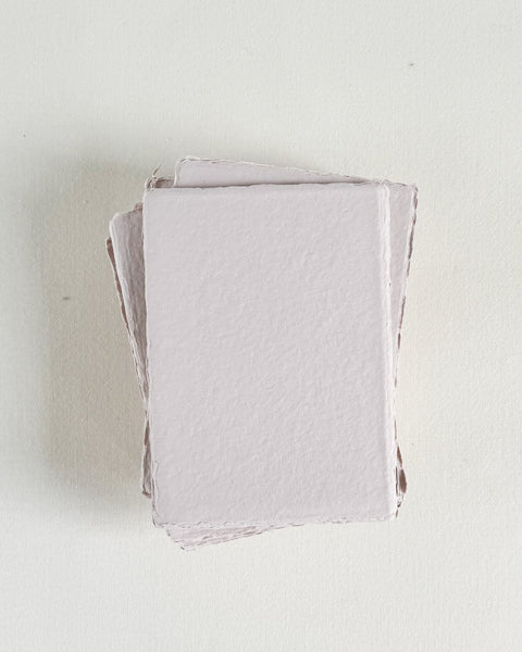 Card partecipazione in carta cotone artigianale 130*180mm da 300gsm - Nude