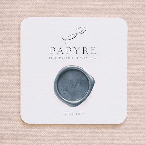 Adhesive sealing wax sample - Antarctica