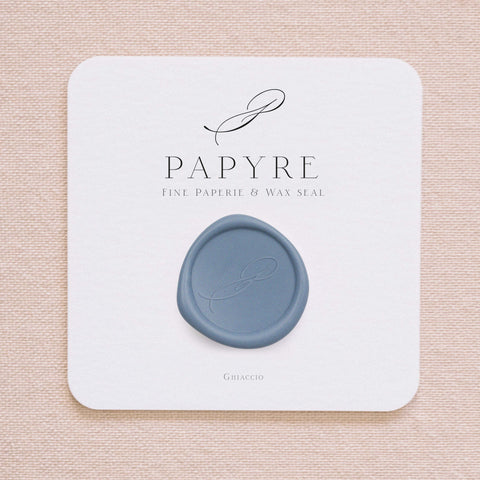 Adhesive sealing wax sample - Ice