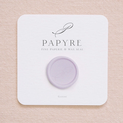 Adhesive sealing wax sample - Glicine